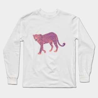 Leopard - Rose petal Long Sleeve T-Shirt